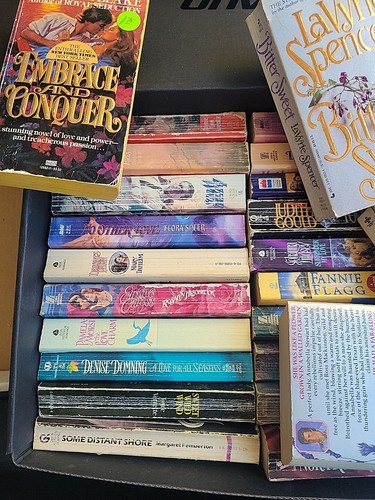 Bulk Lot of 28 Super Adult Romance Books Vintage Novel 1990s A - Picture 2 of 5