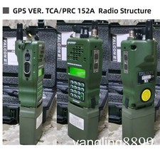 15W TCA AN/PRC-152A MBITR MULTIBAND RADIO GPS Ver. VHFUHF Walkie Talkie Upgraded