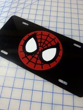 SPIDERMAN EYES CUSTOM LICENSE PLATE