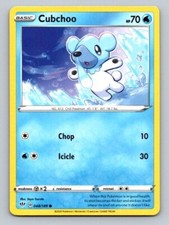 2020 Pokemon Card Darkness Ablaze Cubchoo 48/189