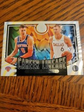 2020-21 Panini Illusions Career Lineage Kristaps Porzingis. M/NM condition. 