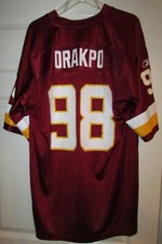 NFL Washington Redskins Brian Orakpo #98 Jersey New Signed Autographed Size 50