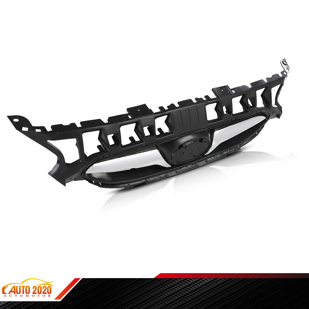 New Front Bumper Black Upper Grille Fit For Hyundai Accent Grill 2012 2013 2014