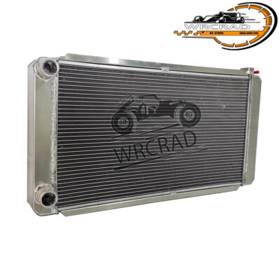 Aluminum Radiator For 31'' x 16'' In/Out Left 209650 Low Profile Double Pass 2-Row