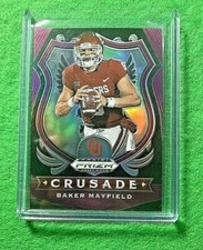 BAKER MAYFIELD PRIZM PURPLE CARD JERSEY #6 BROWNS 2020 Prizm DP CRUSADE PRIZM SP