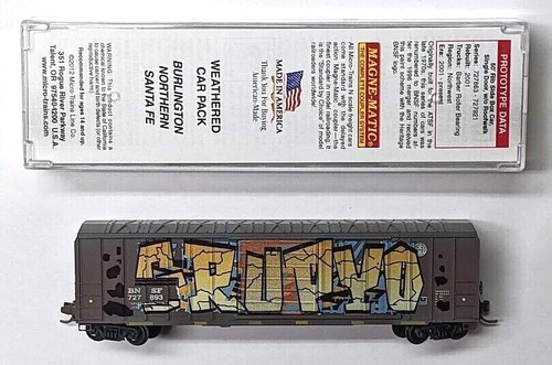 Microtrenes MTL 02553740 Burlington N Santa Fe BNSF 727893 FW desgastados de fábrica | Zustand: New