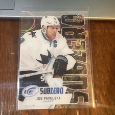 Joe Pavelski 2016-17 Upper Deck Ice Subzero Insert #SZ-13 San Jose Sharks