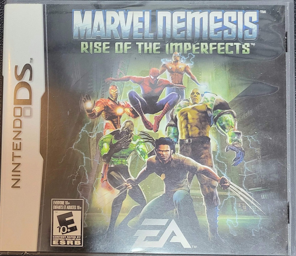 Marvel Nemesis: Rise Of The Imperfects CIB Nintendo DS (2005