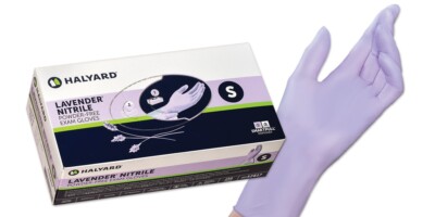 Halyard Lavender Nitrile Exam Gloves 52817 - BOX of 250 SMALL 