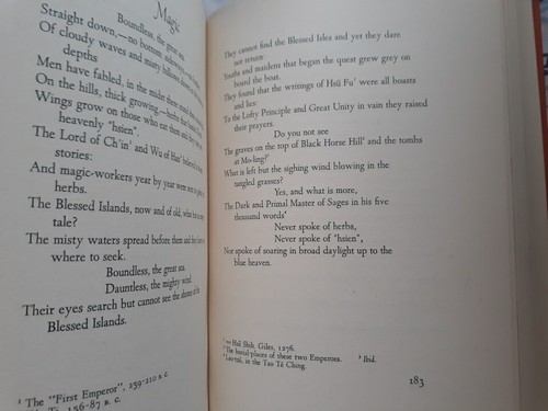 Translations from the Chinese: Ancient Poetry by Arthur Waley (1941) HC - Foto 13 di 16