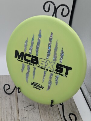 New Discraft McBeth 6X Claw LE ESP Zone Disc Golf Disc 173-174 Grams