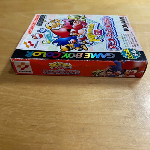 JAPANESE Nintendo Gameboy Color Boxed- CGB-BPAJ- Pop'N Music GB Animation Melody - Picture 7 of 9