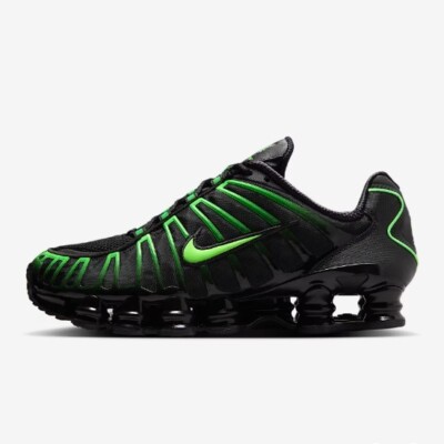 Nike Shox TL 'Black/Green Strike' (AV3595-012) Expeditedship | eBay