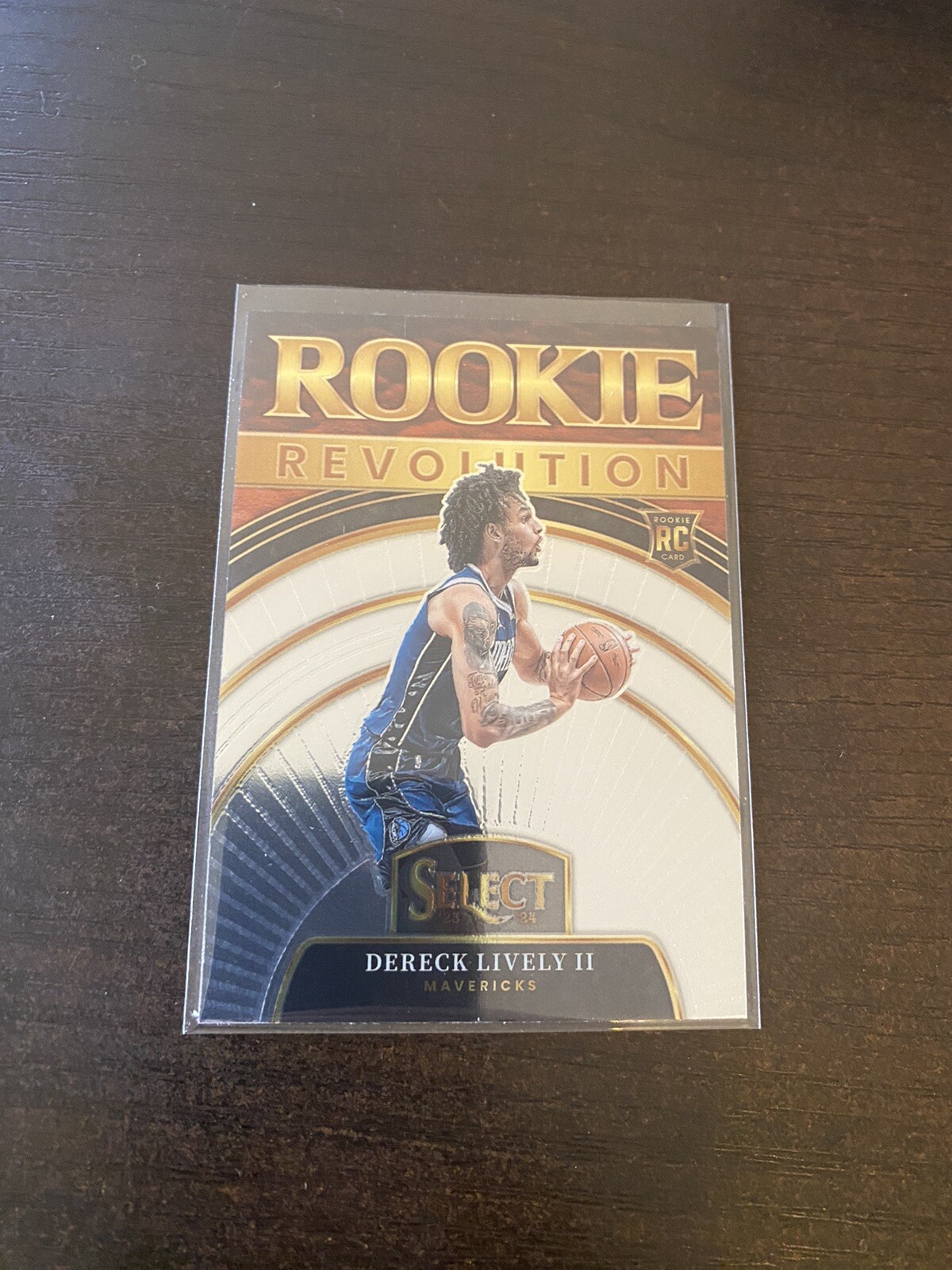 2023-24 Panini Select Dereck Lively II Rookie Revolution RC #7 Dallas Mavericks