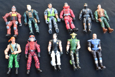 Lot of 11 Lanard The Corps Action Figures Rainer Vulture Firestorm Marcus Kenji