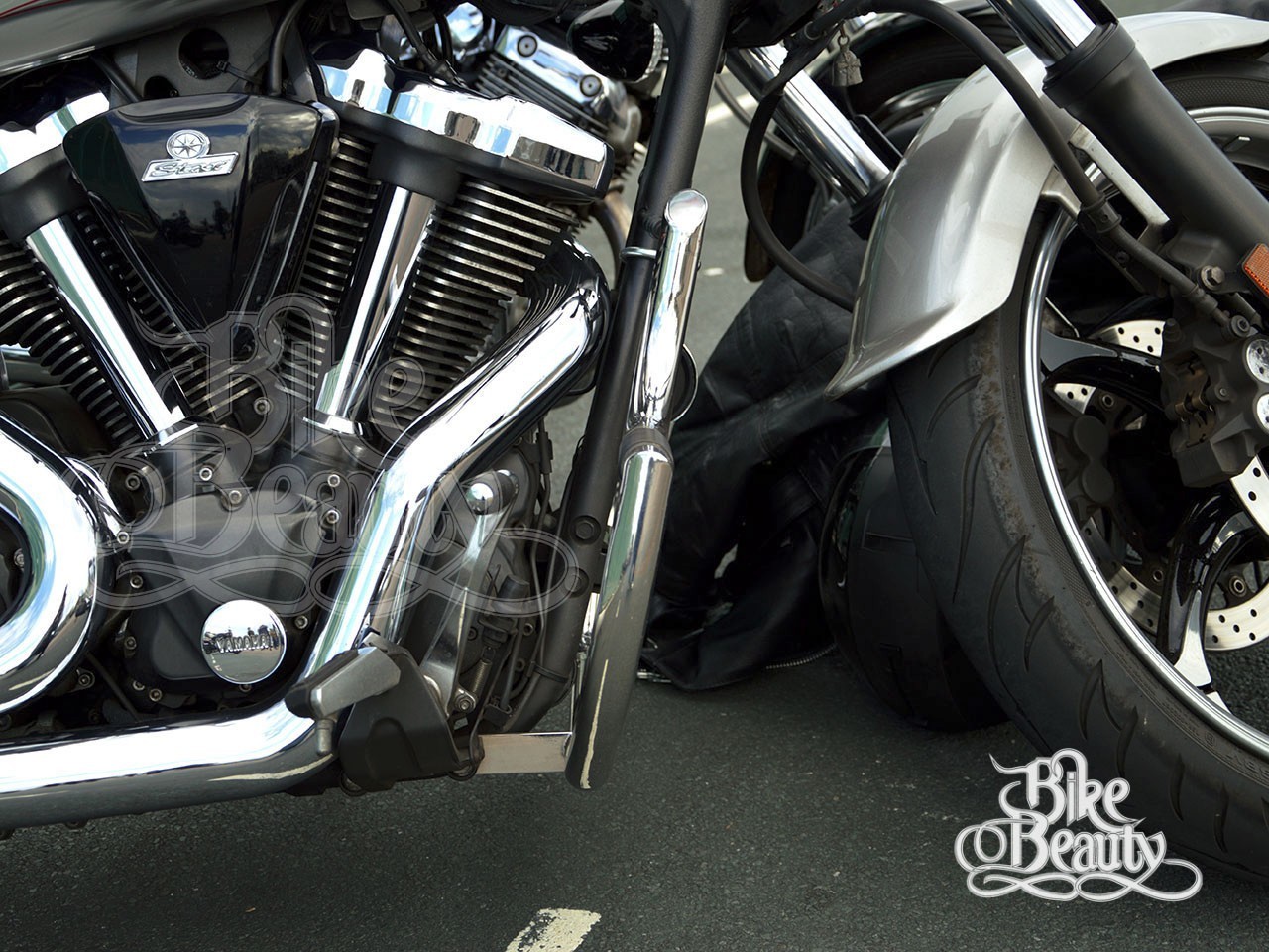 Automotive YAMAHA RAIDER SCL CHROME ENGINE GUARDS STR5C7311000