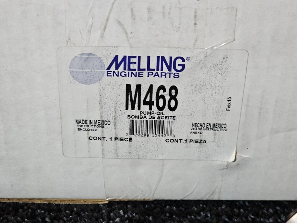 Bomba de aceite tipo rotativo Melling M468 para Hyundai Santa Fe 2001-2004 Sonata 1999-05 Foto 2 de 4