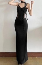Women Bodycon Sleeveless Long Sleeve Full length Slim Fit Sexy Party Dress	