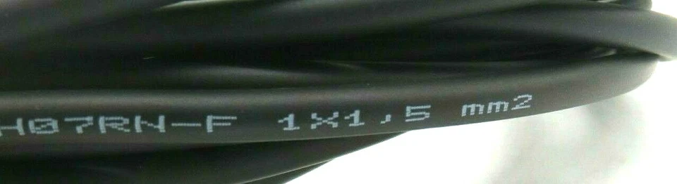 NEW ICC H07RN-F 1X1,5 CABLE WITH CONNECTORS H07RNF - Image 3 of 3