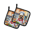 Cairn Terrier The Chef Pair of Pot Holders Dac6226Pthd