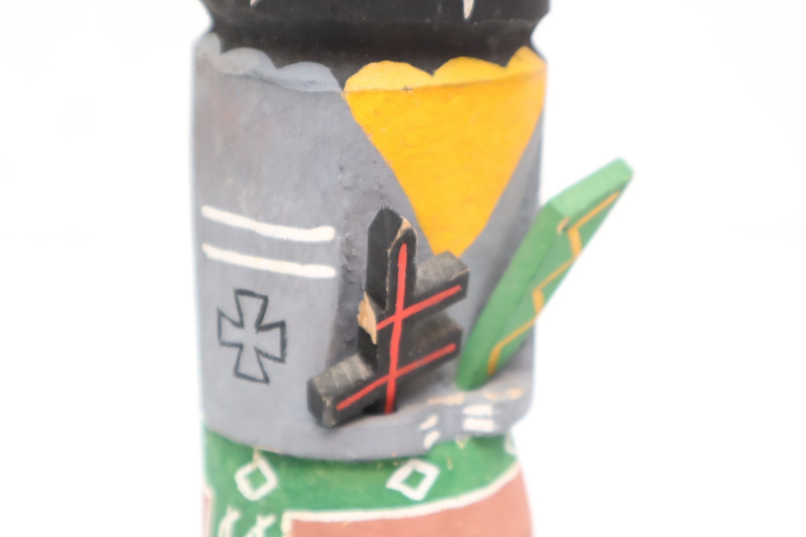 Antique Hopi Kachina LARGE 13.5 inch doll Devil Dancer Vintage