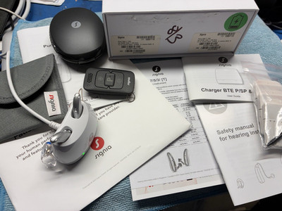 Signia HA Pure Charge & GO  C&G T  7AX  SLH w/ RIC Charger