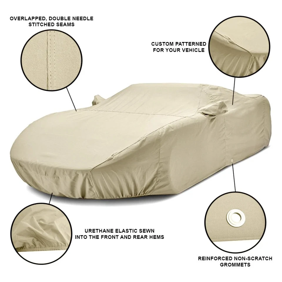 For Land Rover Range Rover Sport 06-13 Covercraft Tan Flannel Custom Car Cover Foto 4 de 4