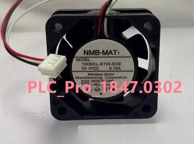 1PCS NEW   1606KL-01W-B39 fan DC5V 0.16A 4015 40*15MM 3wire  Fast delivery *mn