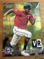 2021 Topps Stadium Club Chrome - Virtual Reality Byron Buxton #VR-14 Gold /50