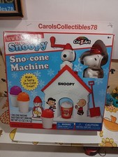 NEW SNOOPY SNO-CONE MACHINE THE ORIGINAL SNOOPY NEW AND IMPROVED SNO-CONE...