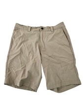 34 WAIST - TAN / BEIGE - Banana Republic Men's Stretch Chino Shorts