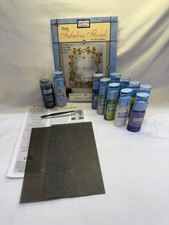 Plaid Gallery Glass Window Bundle Color Paint 2Fl Oz Stained Glass Lot Of 10