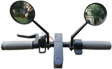 Scooter Adjustable Rear View Glass Bicycle Mirror Reflector Rearview Mirror C...