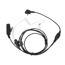 2 Way Radio Headset with PTT Mic, Earpiece for Motorola Yaesu Vertex Standard...