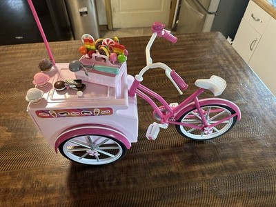 My Life Ice Cream Treat Cycle/Umbrella for 18'' Dolls