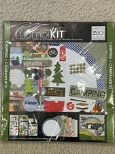 Me and My Big Ideas MambiKit CAMPING THEME Scrapbooking Kit 12 x 12 NEW