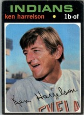 1971 Topps #510 Ken Harrelson - VG