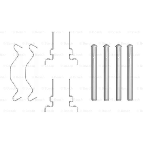 Bosch ZubehöRsatz Scheibenbremsbelag FüR Toyota Yaris SCP1_ NLP1_ NCP1_ 1.0-image