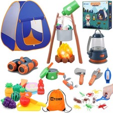 MITCIEN Kids Camping Toys Set with Tent, Camping Toys for Kids, Outdoor for T...