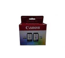 Genuine Canon PG-243 Black CL-244 Color Ink Cartridge Combo Pack