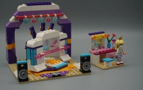 LEGO Friends 41004 Pop Star Dressing Room Set Complete w/Instructions-2z81