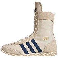 Adidas Originals Japan Mid Cream White Dark Blue Women's - JR8123 Size