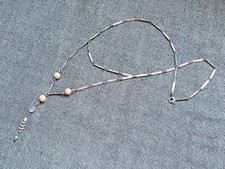 einzigartige alte Designer-Collier-Kette - Silber 835, Rarität, Unikat, Nachlass