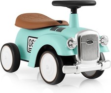 Ride On Push Car, Toddler Foot-to-Floor Sliding Toy with Steering Wheel, Horn, U