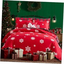 Christmas Snowflake Duvet Cover Set Queen no duvet cover insert Snowflake 2