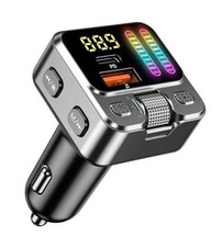 Bluetooth 5.3 Car Adapter with FM Transmitter 42W PD Fast Charging Bluetooth