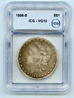 1886-S Morgan Silver Dollar $1 ICG VG10