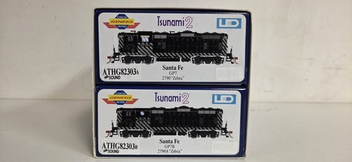 LED Athearn Genesis HO ATHG82303 GP7A/GP7B Santa Fe #2790/2790A Tsunami 2 DCC/DC | Condition: New: Other (See Details)