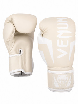 Venum Elite 14oz Boxing Gloves   White/Off-White, Professional MMA & Training Gl