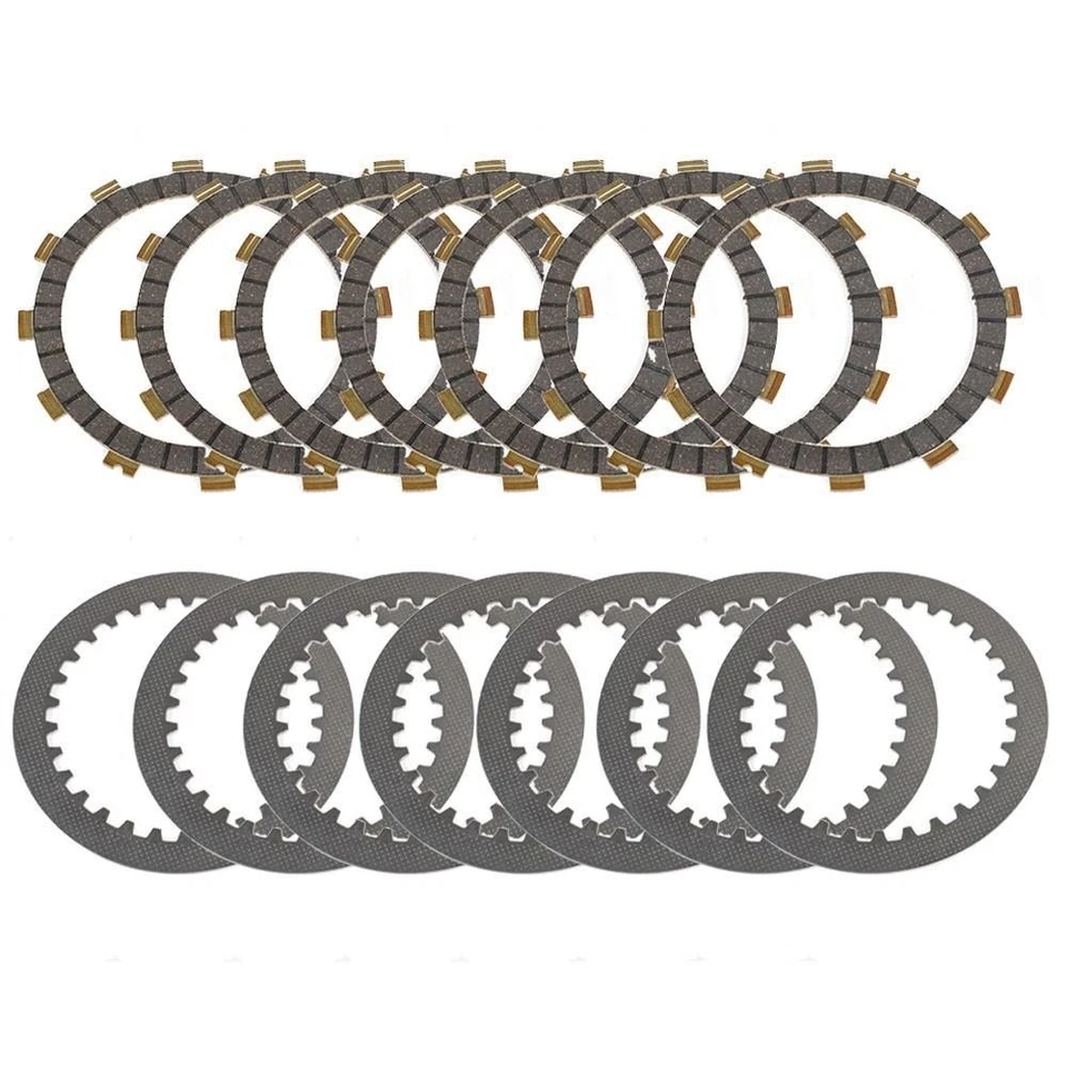 For Yamaha V Star 650 XVS650 98-16 Complete Clutch Friction Plates Kit & Gasket Foto 3 de 4